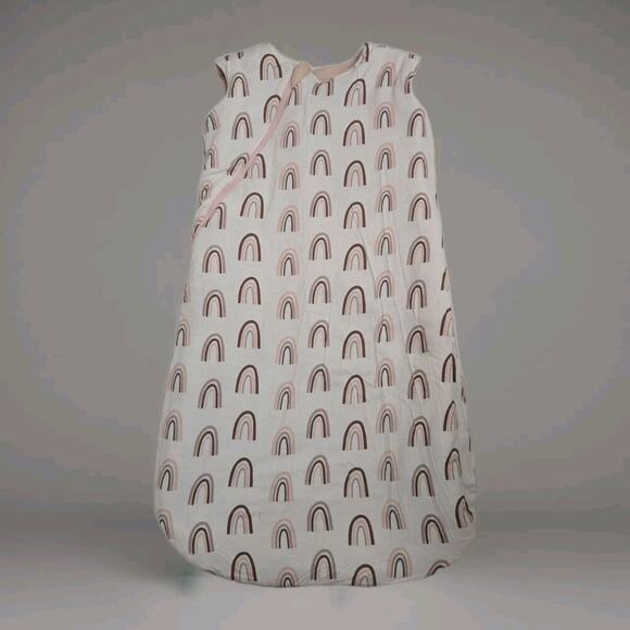 AMAZON‎ Pink Rainbow Reversible Sleep Sack 6-18months - Picture 1 of 4